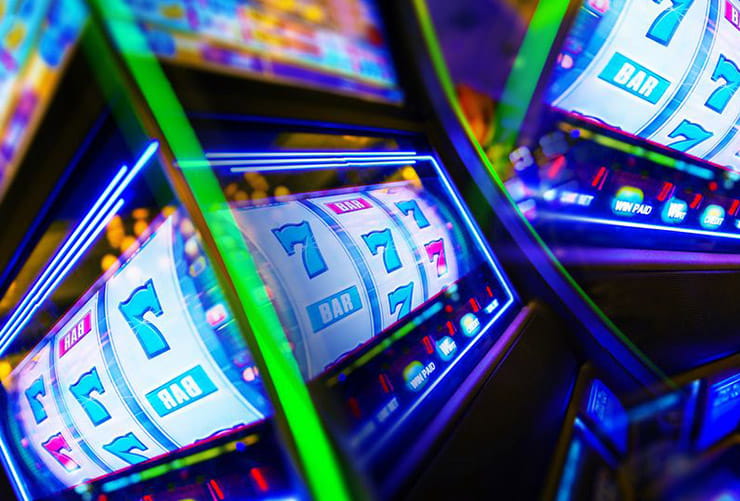 Gaming Machine at Four Winds New Buffalo Casino